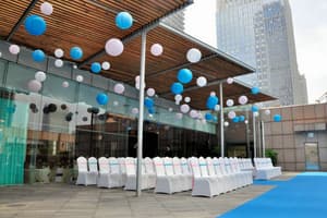thumbnail: Outdoor wedding area