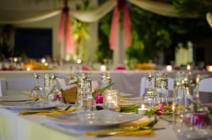 thumbnail: Outdoor wedding area