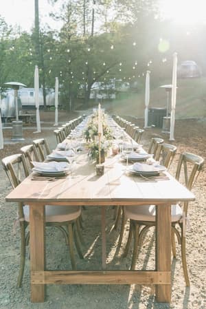 thumbnail: Outdoor wedding area