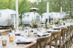 thumbnail: Outdoor wedding area