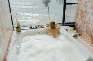 thumbnail: Indoor spa tub