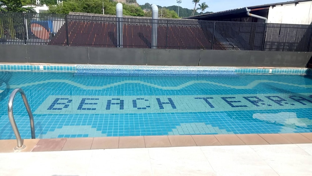 Rooftop pool