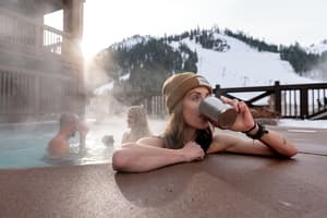 thumbnail: Outdoor spa tub