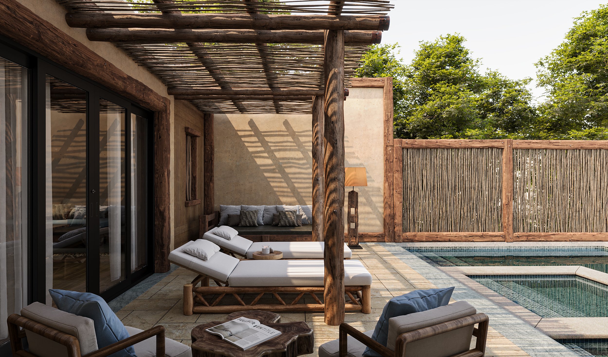 Swimming pool-spa
