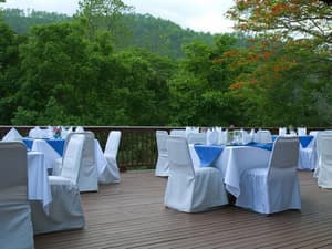 thumbnail: Outdoor banquet area