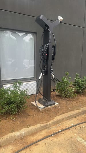 thumbnail: Electric vehicle charging station