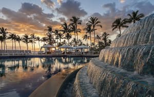 thumbnail: Pool waterfall