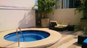 thumbnail: Outdoor spa tub