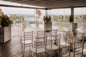 thumbnail: Outdoor banquet area
