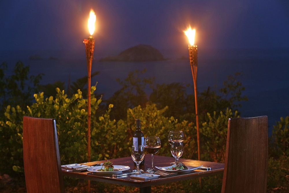 Couples dining