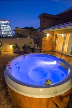 thumbnail: Outdoor spa tub