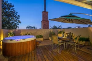 thumbnail: Outdoor spa tub