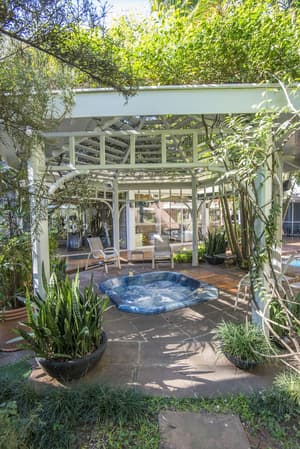 thumbnail: Outdoor spa tub