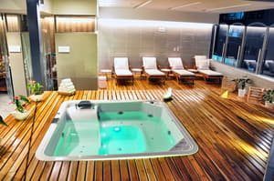 thumbnail: Indoor spa tub