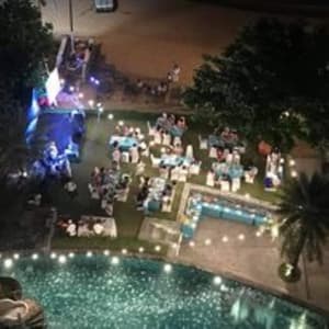 thumbnail: Outdoor banquet area