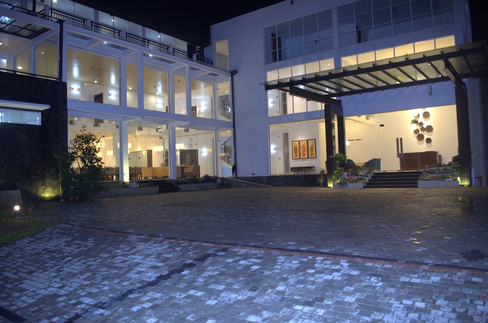Front of property - evening/night
