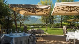 thumbnail: Outdoor banquet area