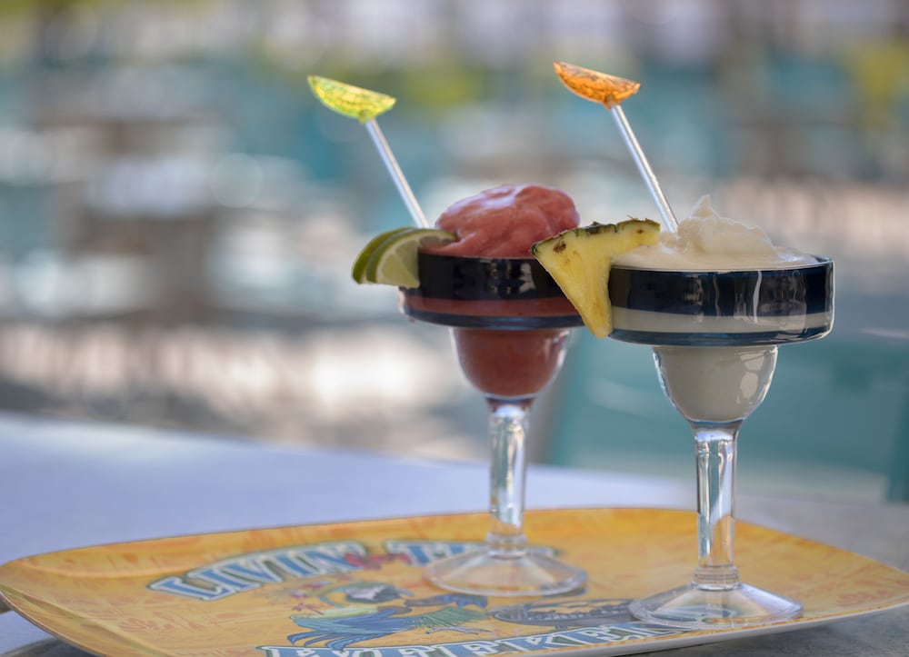 Poolside bar