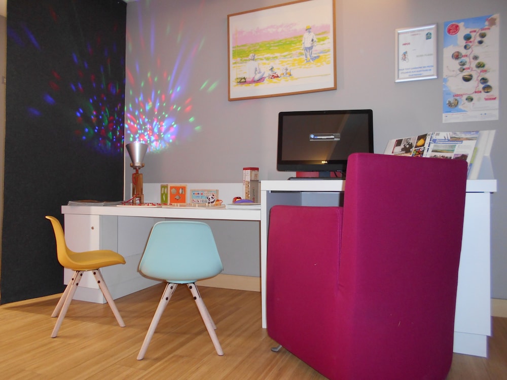 In-room business center