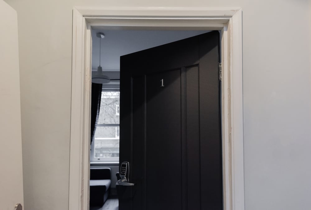 Interior entrance