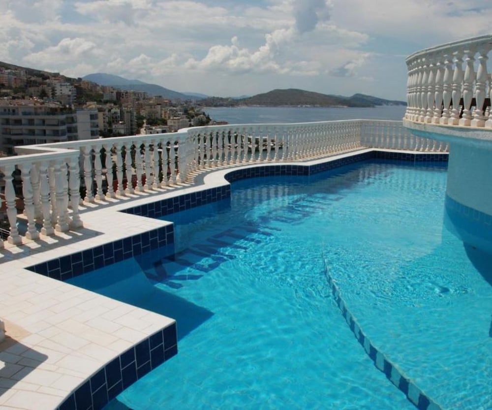 Rooftop pool