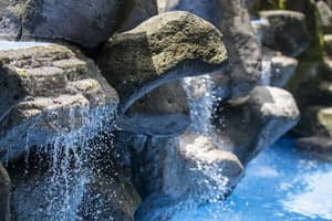 thumbnail: Pool waterfall