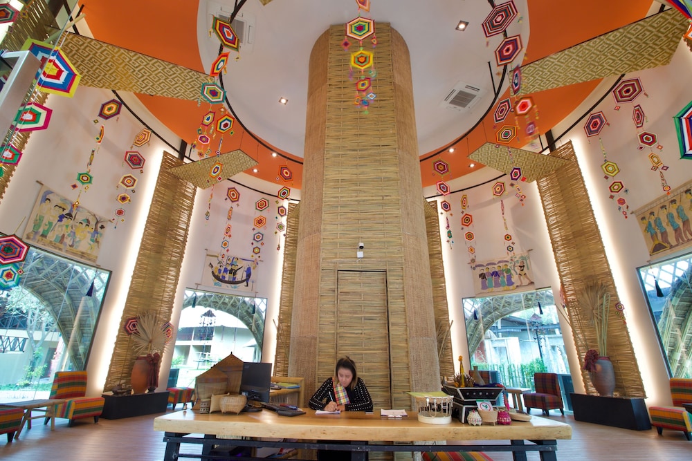 Interior entrance