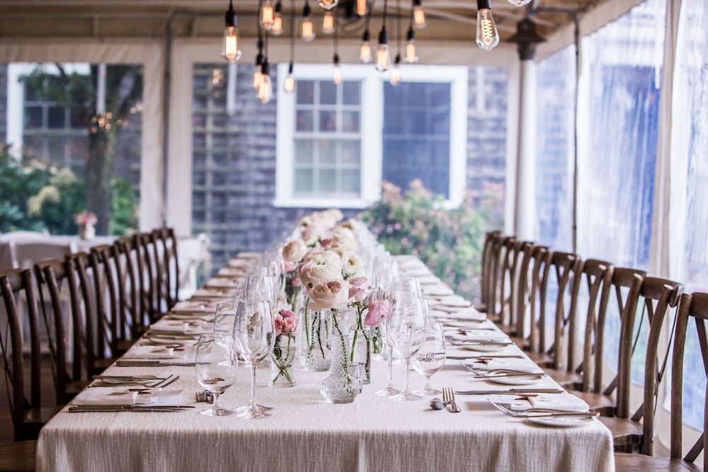 Indoor wedding