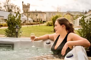 thumbnail: Outdoor spa tub