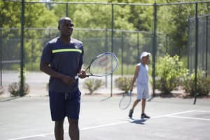 thumbnail: Tennis court