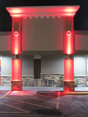 thumbnail: Front of property - evening/night