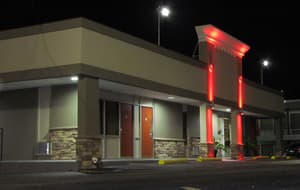 thumbnail: Front of property - evening/night
