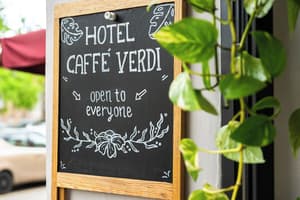 Hotel Caffe Verdi - 24 hours Reception