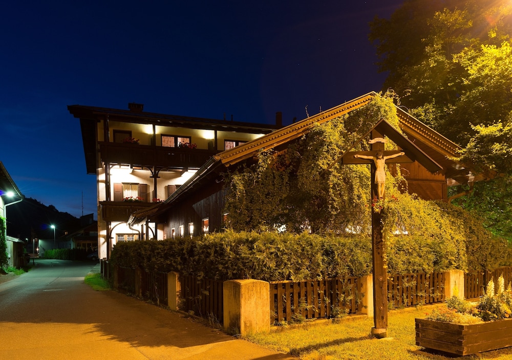 Front of property - evening/night