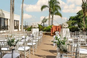 thumbnail: Outdoor wedding area