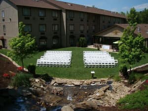 thumbnail: Outdoor wedding area