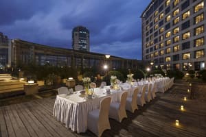 thumbnail: Outdoor wedding area