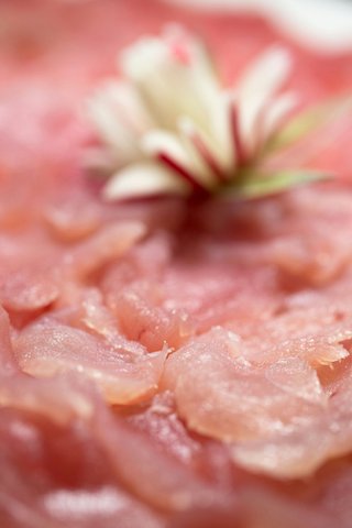 Sashimi from le Sextant restaurant