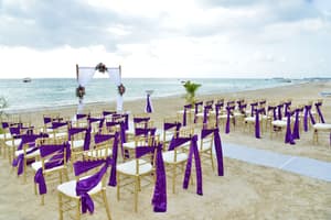 thumbnail: Outdoor wedding area