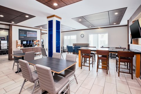 Welcome to our hotel lobby with free Wi-Fi.