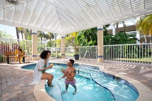 thumbnail: Outdoor spa tub