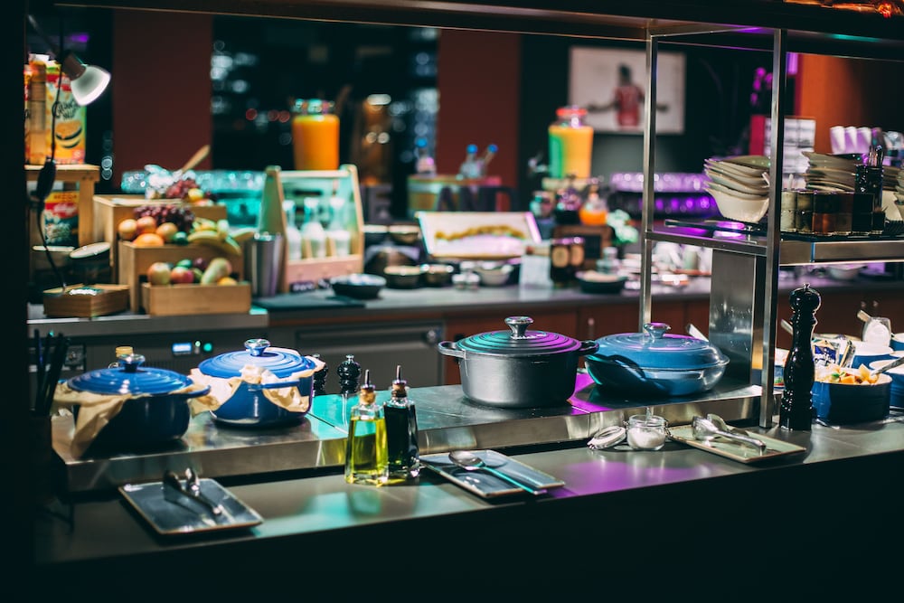 Breakfast buffet