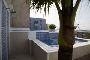 thumbnail: Outdoor spa tub