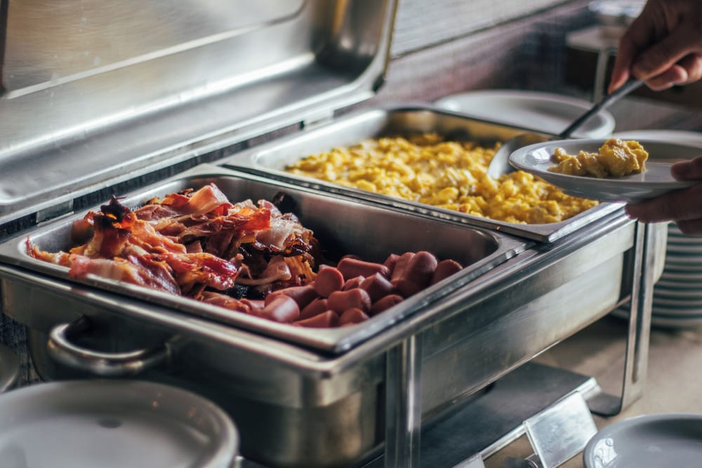 Breakfast buffet
