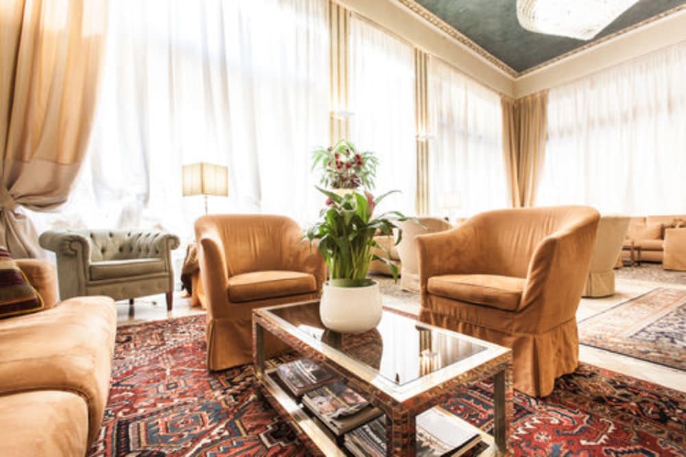 Lobby sitting area