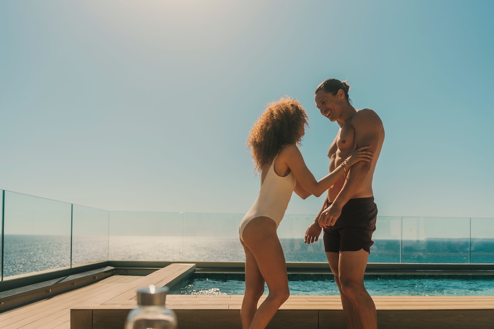Rooftop pool