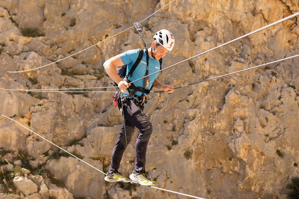Ziplining