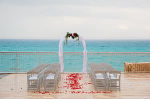 thumbnail: Outdoor wedding area