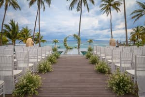 thumbnail: Outdoor wedding area