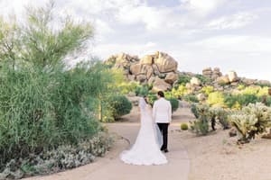 thumbnail: Outdoor wedding area